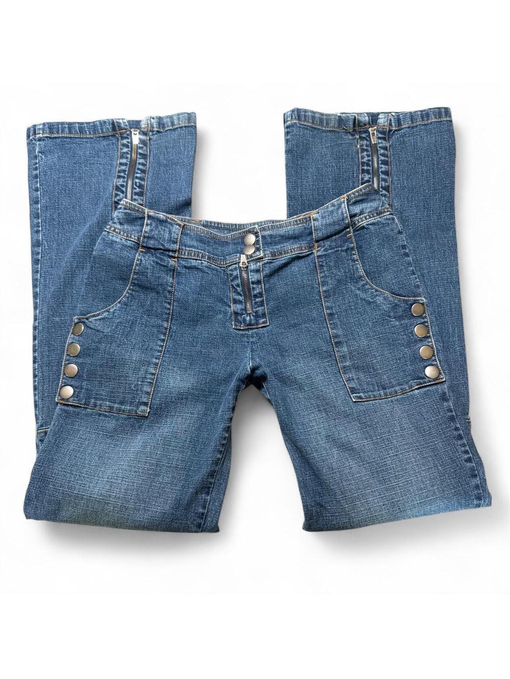 Vintage Y2K bebe low rise flare jeans
